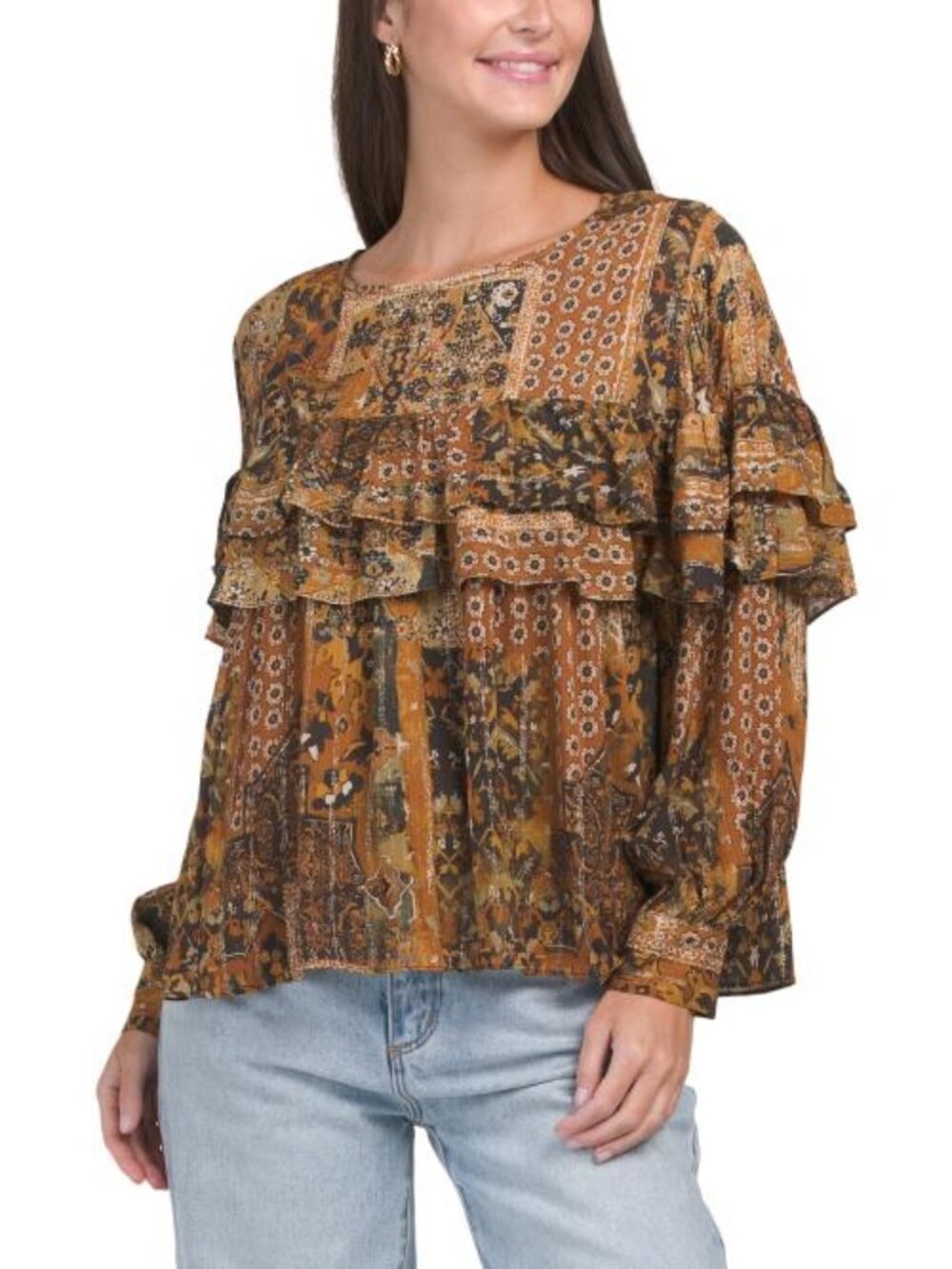 BA&SH Ocre Top